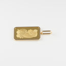 ペンダントトップ K24 フォルトゥナ インゴット 10g K18 枠付 (Type-SP)