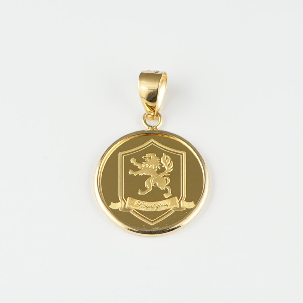 【2024春夏新色】 ペンダントトップ (Type 枠付 K18 1/25oz コイン クラウン K24 その他