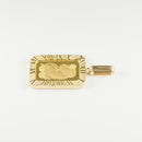 ペンダントトップ K24 フォルトゥナ インゴット 20g K18 枠付 (Type-RM)