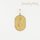 ペンダントトップ K24 虎 小判 コイン 5g K18 枠付 (Type-SP) ※リバーシブルタイプ