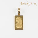 ペンダントトップ K24 フォルトゥナインゴット 5g K18 枠付 (Type-SP) リバーシブルタイプ