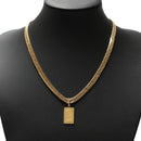 ペンダントトップ K24 フォルトゥナ インゴット 5g K18 枠付 (Type-SP)