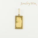 ペンダントトップ K24 フォルトゥナ インゴット 5g K18 枠付 (Type-SP)