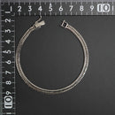 喜平 ブレスレット Pt850 トリプル 12面 12.5g 19cm 造幣局検定マーク(ホールマーク)刻印入り