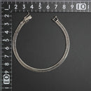 喜平 ブレスレット Pt850 トリプル 12面 12g 18cm 造幣局検定マーク(ホールマーク)刻印入り