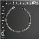 喜平 ブレスレット Pt850 トリプル 12面 13g 20cm 造幣局検定マーク(ホールマーク)刻印入り