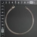 喜平 アンクレット Pt850 トリプル 12面 15g 24cm 造幣局検定マーク(ホールマーク)刻印入り