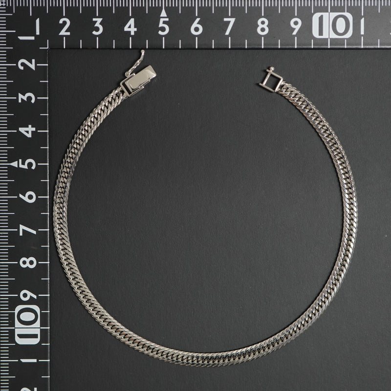 喜平 アンクレット Pt850 トリプル 12面 15g 24cm 造幣局検定マーク(ホールマーク)刻印入り