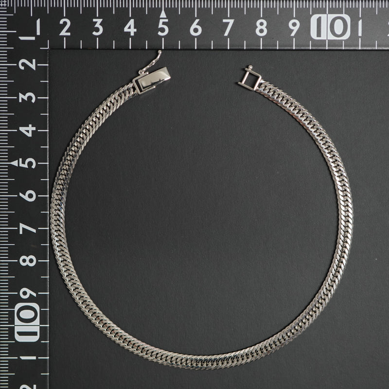 喜平 アンクレット Pt850 トリプル 12面 16g 25cm 造幣局検定マーク