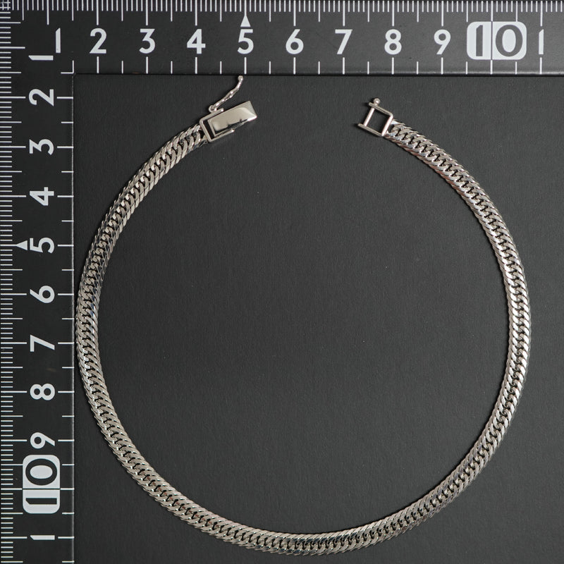 喜平 アンクレット Pt850 トリプル 12面 16g 25cm 造幣局検定マーク(ホールマーク)刻印入り