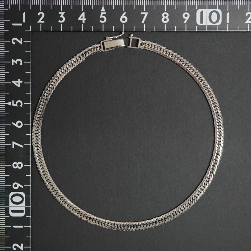 喜平 アンクレット Pt850 トリプル 12面 17g 27cm 造幣局検定マーク(ホールマーク)刻印入り