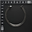 喜平 ブレスレット Pt850 トリプル 12面 18g 18cm 造幣局検定マーク(ホールマーク)刻印入り