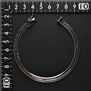 喜平 ブレスレット Pt850 トリプル 12面 20g 20cm 造幣局検定マーク(ホールマーク)刻印入り