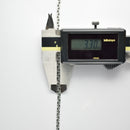 カット小豆チェーン ネックレス Pt850 幅3.3mm 0.93φ 45cm