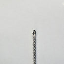 ダイヤモンドテニスブレスレット ストレート Pt850枠 幅3.4mm 18cm トータル5.00ct カラー:G〜H クラリティ:SI-2 カット:G ※ダイヤモンドのグレードは目安となります※