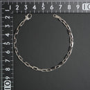 粗目小豆チェーン ブレスレット Pt850 幅3.8mm 1.2φ 18cm