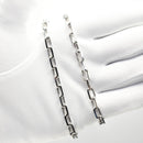 粗目小豆チェーン ネックレス Pt850 幅4.8mm 1.5φ 55cm