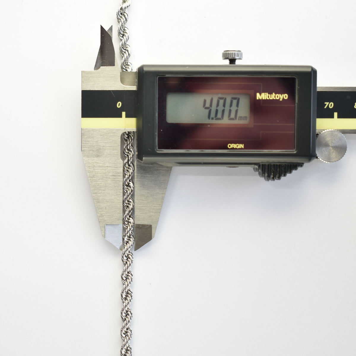 【新品】Pt850 プラチナ パイプロープブレスレット幅2.0mm長さ18cm パイプロープブレスレット Pt850 幅4mm 20cm ロープ チェーン