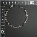 マーヴェラスチェーン ブレスレット Pt850 幅5.0mm 19cm