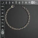 マーヴェラスチェーン ブレスレット Pt850 幅5.0mm 20cm