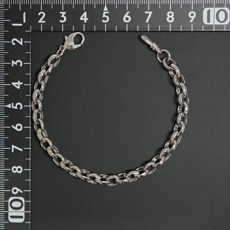 マーヴェラスチェーンブレスレット Pt850 幅5.8mm 19cm