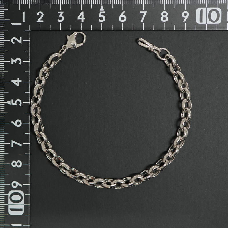 マーヴェラスチェーンブレスレット Pt850 幅5.8mm 20cm