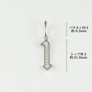 ペンダントトップ Pt850 ダイヤモンド付 (Type-No.1)