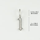 ペンダントトップ Pt850 ダイヤモンド付 (Type-No.1)