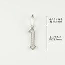 ペンダントトップ Pt850 ダイヤ付 (Type-No.1)