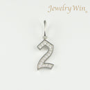 ペンダントトップ Pt850 ダイヤモンド付 (Type-No.2)