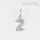 ペンダントトップ Pt850 ダイヤ付 (Type-No.2)