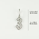 ペンダントトップ Pt850 ダイヤ付 (Type-No.3)