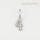 ペンダントトップ Pt850 ダイヤ付 (Type-No.4)