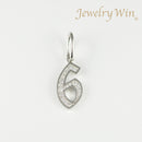 ペンダントトップ Pt850 ダイヤ付 (Type-No.6)