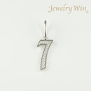 ペンダントトップ Pt850 ダイヤ付 (Type-No.7)