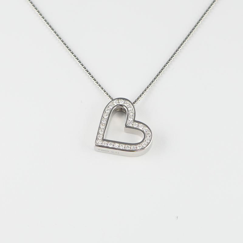プチネックレス Pt900 ダイヤモンド付 0.1ct (Type-MY) Pt850 