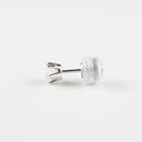 ピアス Pt900 0.25ct ダイヤ付 片方 落ちにくいピアスキャッチ ※6本爪