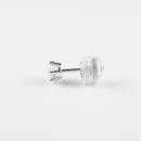 ピアス Pt900 0.3ct ダイヤ付 片方 落ちにくいピアスキャッチ ※6本爪