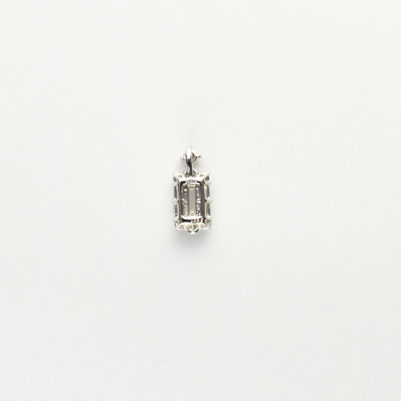 ダイヤモンドプチネックレス Pt900 0.36ct Pt850 チェーン (Type-BD)