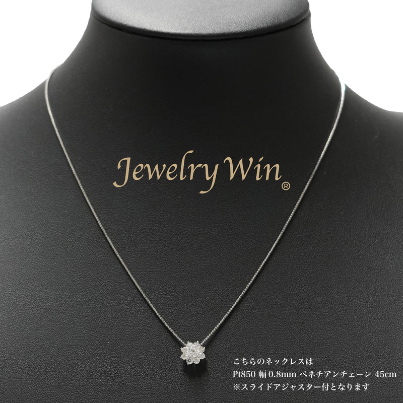ダイアモンドプチネックレス