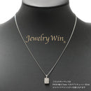 プチネックレス Pt900 ダイヤモンド付 0.50ct (Type-TD) Pt850 ベネチアンチェーン ネックレス ※スライドアジャスター仕様