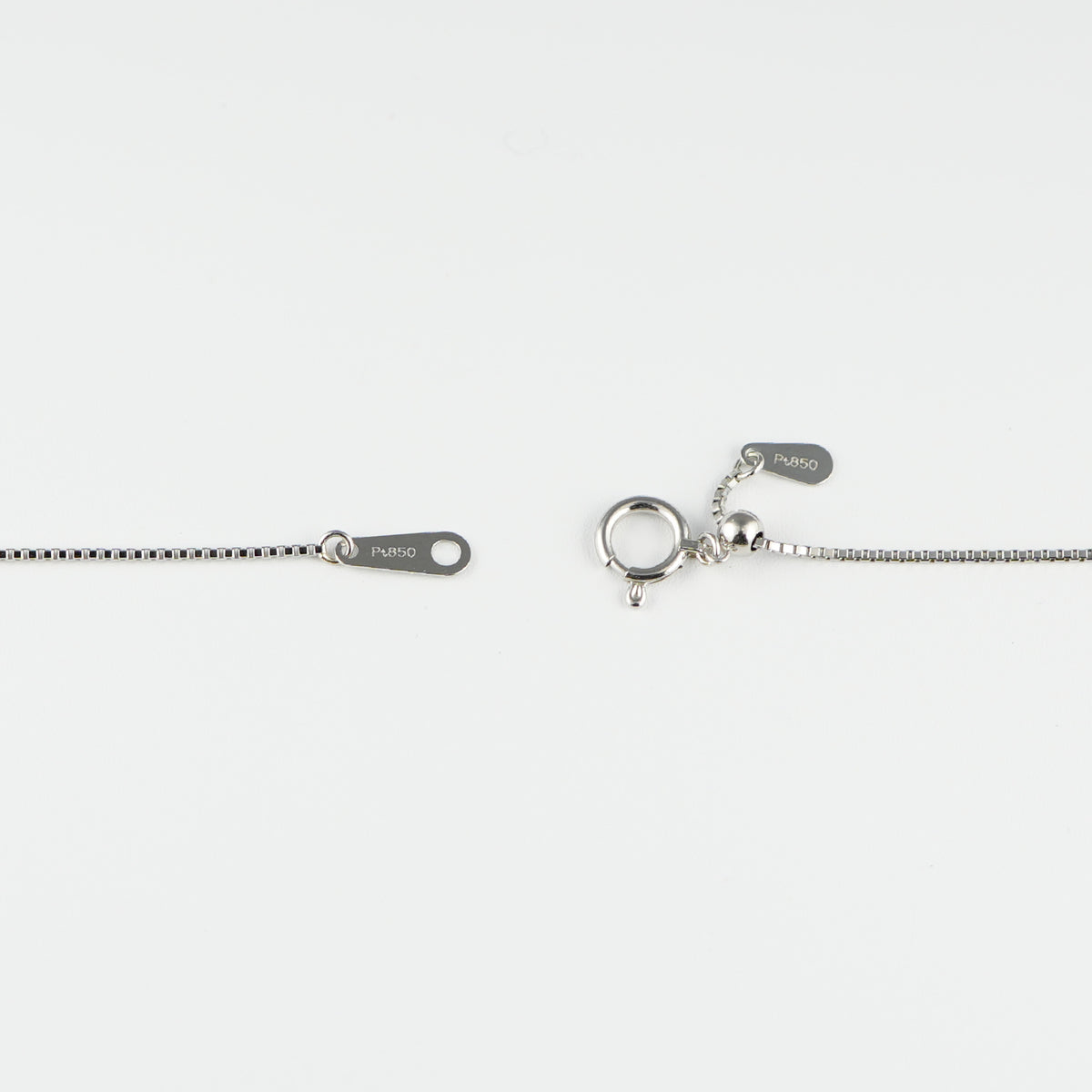 Pt850 Pt900 ダイヤモンド プチネックレス ダイヤモンドプチネックレス Pt900 0.5ct Pt850 チェーン