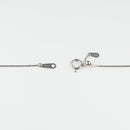 ダイヤモンドプチネックレス Pt900 0.528ct/0.71ct Pt850 チェーン (Type-SF)