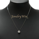 ダイヤモンドプチネックレス Pt900 0.528ct/0.71ct Pt850 チェーン (Type-SF)