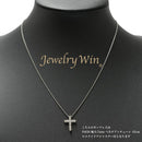 ダイヤモンドプチネックレス Pt900 0.5ct Pt850 チェーン (Type-SC) ※スライドアジャスター付