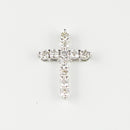 ダイヤモンドプチネックレス Pt900 0.5ct Pt850 チェーン (Type-SC)