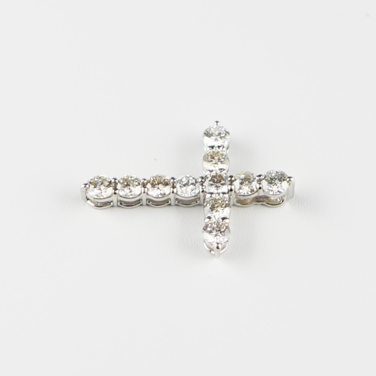 ダイヤモンドプチネックレス Pt900 1.0ct Pt850 チェーン (Type-SC