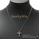 ダイヤモンドプチネックレス Pt900 1.0ct Pt850 チェーン (Type-SC) ※スライドアジャスター付