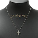 ダイヤモンドプチネックレス Pt900 1.0ct Pt850 チェーン (Type-SC)