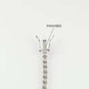 ダイヤモンドテニス ネックレス ストレート Pt900枠/Pt850(金具部分一部) 幅約3.0mm 50cm トータル10.05ct カラー:I〜J クラリティ:SI-1〜SI-2 カット:VG〜G ※ダイヤモンドのグレードは目安となります※
